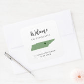 Any Colorテネシー結婚ズ歓迎バッグ スクエアシール (封筒)