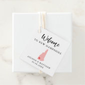 Any Colorニューハンプシャー結婚ズウェルカムバッグ フェイバータグ (インサイチュ)