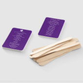 Any Colorビーチ結婚式プログラムファンとヒトデ ハンドファン (組立なし)