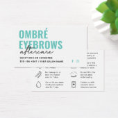 Any Color グラデーション Powder Browsアフターケアアドバイス (デスク)