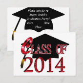 Any Color 2014 Class Sharization Party招待状 招待状 (正面/裏面)