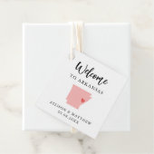 Any Color Arkansas'結婚s Welcomeバッグ フェイバータグ (インサイチュ)