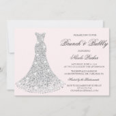 ANY COLOR - Brunch & Bubbly Gown招待状 招待状 (正面)