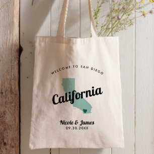 Any Color Californiaの結婚Welcomeバッグ トートバッグ