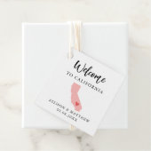 Any Color Californiaの結婚Welcomeバッグ フェイバータグ (インサイチュ)