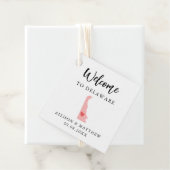 Any Color Delaware 結婚's Welcomeバッグ フェイバータグ (インサイチュ)