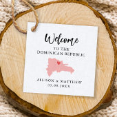 Any Color Dominium Republic 結婚's Welcomeバッグ フェイバータグ