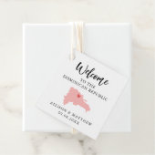 Any Color Dominium Republic 結婚's Welcomeバッグ フェイバータグ (インサイチュ)