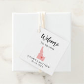 Any Color Idaho結婚's Welcomeバッグ フェイバータグ (インサイチュ)