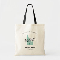 Any Color Idaho Map結婚's Welcomeバッグ,
