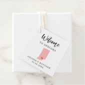 Any Color Indianaの結婚歓迎バッグ フェイバータグ (インサイチュ)