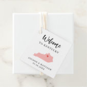 Any Color Kentucky結婚's Welcomeバッグ フェイバータグ (インサイチュ)