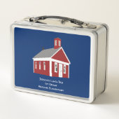 Any Color Kid's Schoolhouse Lunchboxesランチボックス メタルランチボックス (裏面)