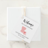 Any Color Louisiana'結婚s Welcomeバッグ フェイバータグ (インサイチュ)