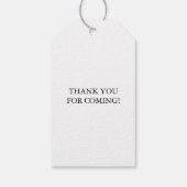 Any Color Love and 感謝してい結婚ラベル ギフトタグ (裏面)