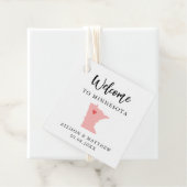 Any Color Minnesota結婚's Welcomeバッグ フェイバータグ (インサイチュ)