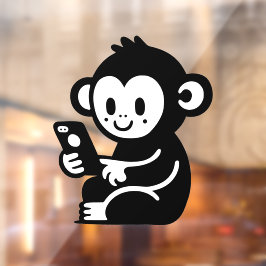 Any Color Monkey Phone ウィンドウサイン