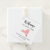 Any Color New York 結婚's Welcomeバッグ フェイバータグ (インサイチュ)