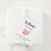 Any Color Ohio結婚's Welcomeバッグ フェイバータグ (インサイチュ)