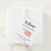 Any Color Oklahomaの結婚Welcomeバッグ フェイバータグ (インサイチュ)