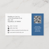 Any Color Professional Medical Business Card 名刺 (裏面)