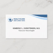 Any Color Professional Medical Business Card 名刺 (正面)