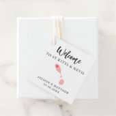 Any Color St. Kitts & Nevisのウェルカム結婚バッグ フェイバータグ (インサイチュ)