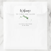 Any Color TurksとCaicosの歓迎結婚バッグ スクエアシール (バッグ)