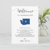 Any Color Washington 結婚's Welcomeの旅程 (スタンド正面)