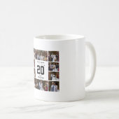 Any Happy Anniversary 10フォトコラージュ コーヒーマグカップ (正面右)