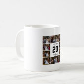 Any Happy Anniversary 10フォトコラージュ コーヒーマグカップ (正面左)