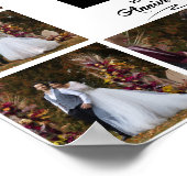 Any Happy Anniversary 10フォトコラージュ ポスター (角)