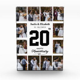 Any Happy Anniversary 12フォトコラージュ フォトブロック