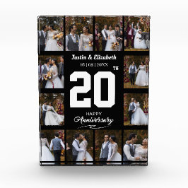 Any Happy Anniversary 12フォトコラージュ フォトブロック