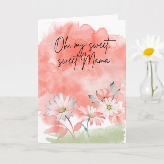 any occasion card for Mom, Mama, Mother カード (小さな植物)