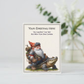 Any Occasion Gnome and Elven Warrior Storybook ポストカード (スタンド正面)