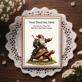 Any Occasion Gnome and Elven Warrior Storybook ポストカード