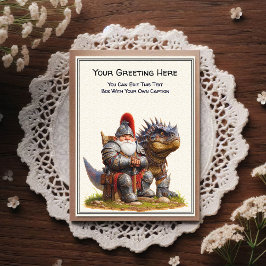 Any Occasion Gnome and Elven Warrior Storybook ポストカード