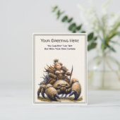 Any Occasion Gnome and Elven Warrior Storybook ポストカード (スタンド正面)