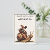 Any Occasion Gnome and Elven Warrior Storybook ポストカード (スタンド正面)