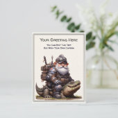 Any Occasion Gnome and Elven Warrior Storybook ポストカード (スタンド正面)