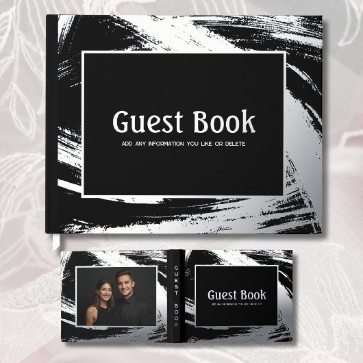 Any Occasion Guest Book Real Foil Photo Guestbook ゲストブック