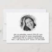 * Any PARTY DIY Invite Doodle Event Birthday 招待状 (裏面)