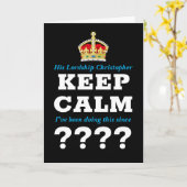 Any Year 保 Calm Addメッセージマイルストーン誕生日 カード (黄色い花)