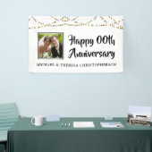 ANY YEAR Anniversary写真文字列ライト 横断幕 (トレードショー)