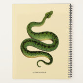 Any Year Snake Planner - 8.5" X 11" プランナー手帳 (裏面)