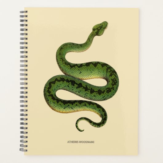 Any Year Snake Planner - 8.5" X 11" プランナー手帳 (正面)