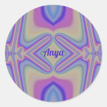 ANYA～パステルかわいらしシェードフラクタルパーソナライズされた