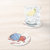 AnyaCが呼吸する空気 ラウンドペーパーコースター (インサイチュ)