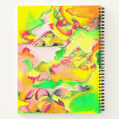 AnyaCによる熱抽象芸術 ノートブック (裏面)
